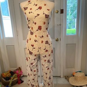 Floral jumpsuit